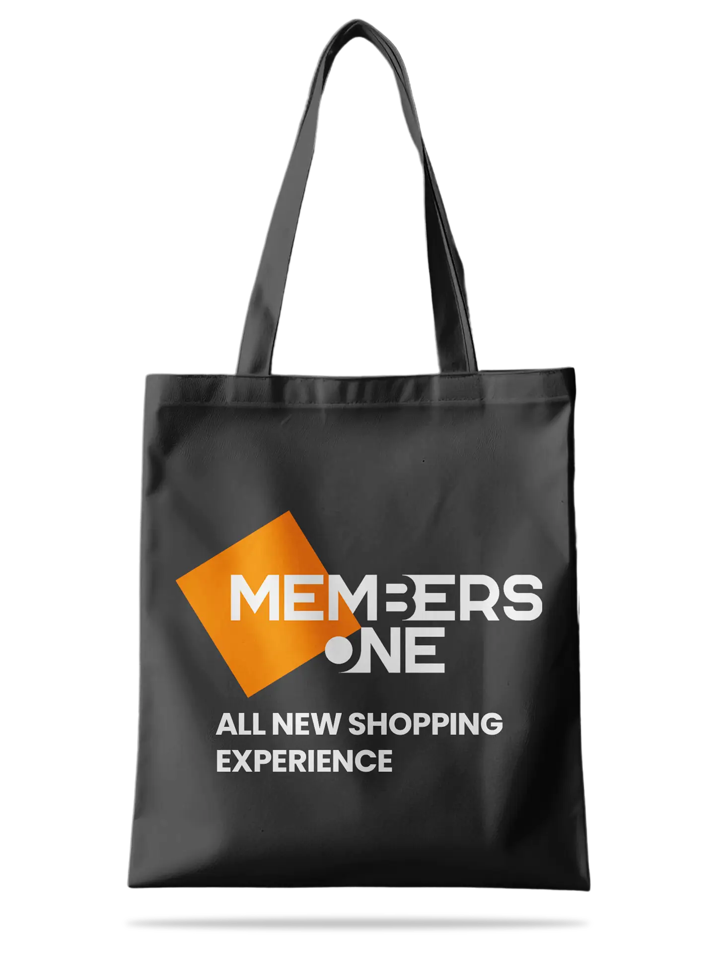 Members One Members One Graphic of a shopping bag with the Members One logo and the text ‘All New Shopping Experience.