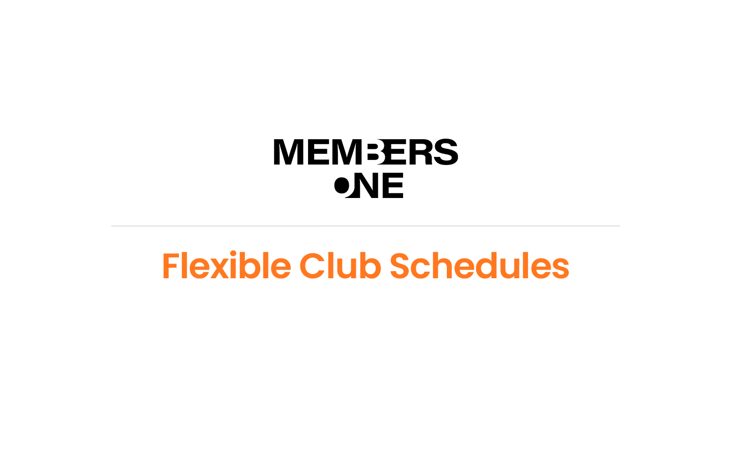 Flexible Club Schedules to Fit Every Business Model